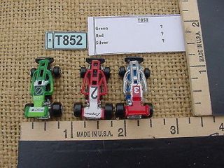   ROLL CAGE RACE CARS Green Red Blue Micro Machines Cars 90s T852