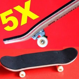 Canadian Maple Wooden Deck Finger Skate Fingerboard Skateboard XMAS 
