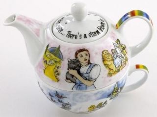 New boxed Paul Cardew WIZARD OF OZ tea for one teapot, pot & cup 