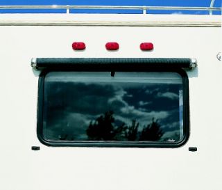 RV CAMPER WINDOW AWNING SUNSHADE BLACK CAREFREE NEW 36