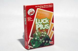 Luck Plus Card Game from iGi 1983 COMPLETE