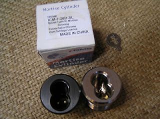   IC MORTISE CYLINDER HOUSINGS 10B AND 626 FINISHES PLUS 1 EXTRA CAM