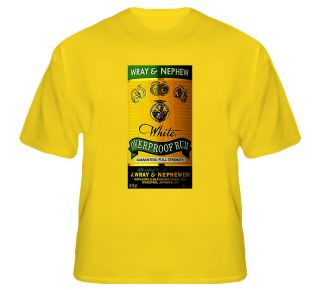 Wray And Nephew Over Proof Jamaican Rum T Shirt