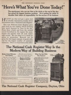 FP 1910 NATIONAL CASH REGISTER STORE CASHIER DAYTON CLERK