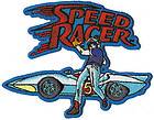 Speed Racer Car & Name Logo Iron On Patch CD2537