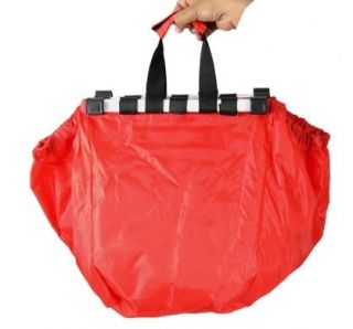 Shopping , Laundry , Cart Trolley bag, Folding Red