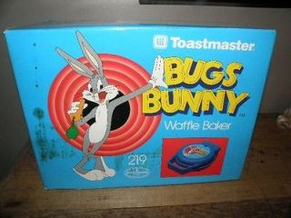 Looney Tunes Bugs Bunny Waffle Iron Maker New Unused
