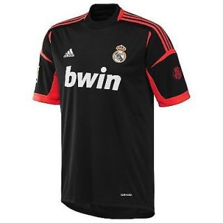 ADIDAS REAL MADRID GOALKEEPER SHIRT TOP 2012 13 KIDS 100% AUTHENTIC
