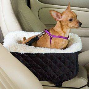 Snoozer Pet Dog Car Lookout Console Booster Seat Auto