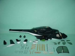 FUNKEY Air Wolf Scale fuselage .50 (600)size Black Color