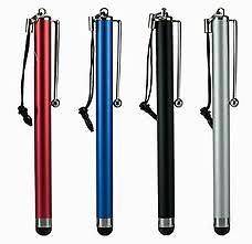 Cheap Universal Capacitive Stylus Touch Pen+STRAP, Ipads,iPhone4 