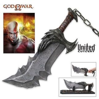 GOD OF WAR   KRATOS BLADE OF CHAOS   OFFICIALLY LICENCED UC2665 *NEW*