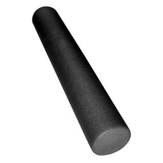 BLACK High Density Foam Roller   36x6 Extra Firm 4 YOGA PILATES 