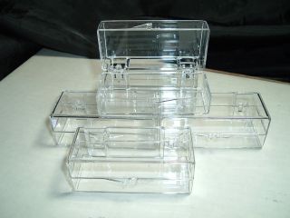 Lot of 5 Plastic HO Slot Car Containers T Jet MM JL
