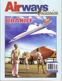 BRANIFF book   Airways Classics # 5   80 page pictorial history of 