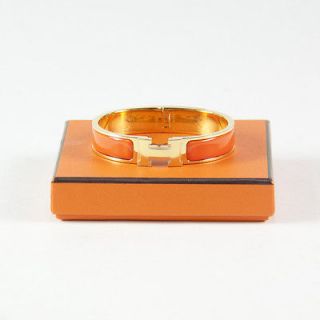 hermes orange bracelet in Fashion Jewelry
