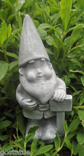 Latex only mini gnome / elf mold great by fairy doors plaster 