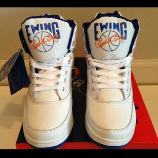 Patrick Ewing Shoes Ewing 33 High White Orange Blue Size 9 Limited