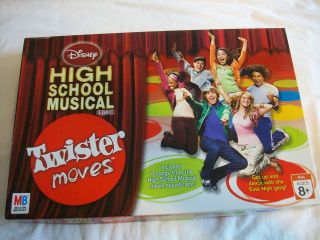 Disney High School Musical Twister Moves 2007 Milton Bradley 4 Songs 