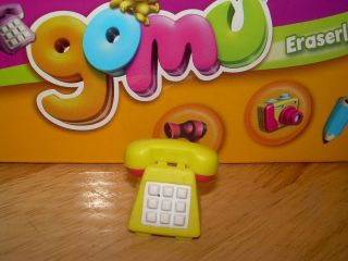 GOMU Series 2 Eraserland Yellow TELEPHONE g60 Home Puzzle Eraser