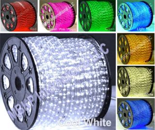   WHITE LED Rope Lights Home Lighting Boat Car Truck Home Indoor Outdoor