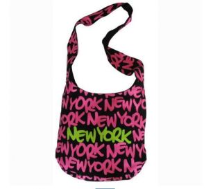 NEW YORK Robin Ruth Hippie Shoulder Pouch Sling Hobo Shoulder Bag