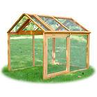 47x34x38 Farm Home Wood Chicken Run for Rabbit Poultry Cage Hen House 