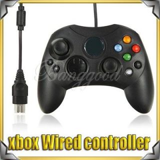  Dual Shock Wired Game Pad S Type Controller for Microsoft XBox Black