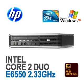 HP DC7900 Ultra Slim Desktop USFF PC Intel Core 2 Duo E6550 2.33/2G 