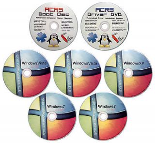   SET ADV RECOVERY SYSTEM CDS FOR WINDOWS 7 VISTA XP DELL HP GATEWAY