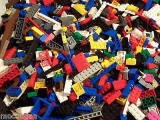   Lego Bulk Lot Clean 100% Lego Blocks Parts Pieces City Space Castle