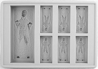 Star Wars Han Solo in Carbonite Ice Cube Tray / Candy Mold