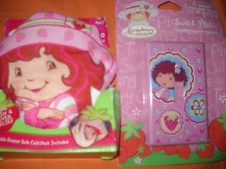 pc Strawberry Shortcake Ice Pack & Switch Plate Girl age 12m 2 3 4 5 