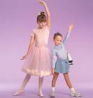   McCalls M5680 Girls 3 6 BALLET BALLERINA & ICE SKATING COSTUMES