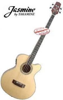 Jasmine by Takamine Acoustic Elect​ric Cutaway Bass Guitar, ES50C