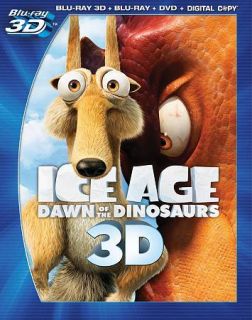 Ice Age: Dawn of the Dinosaurs 3D (Blu ray 3D w/ Slipcover) *New*