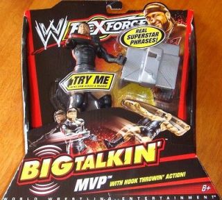 MVP WWE Big Talkin Figure + Steps (FlexForce Mattel)