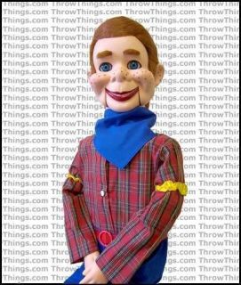 Howdy Doody Super Deluxe Upgrade Ventriloquist Dummy Doll Moving Eyes 
