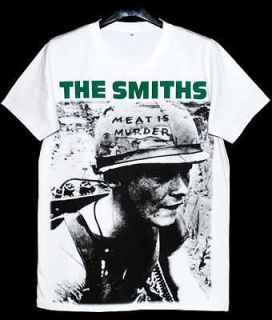   Meat Is Murder Rock Indie Morrissey Brit Pop New White T Shirt 44 XL