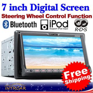   LCD Motorized Bluetooth iPod 2Din In Dash Car DVD Player 0.01