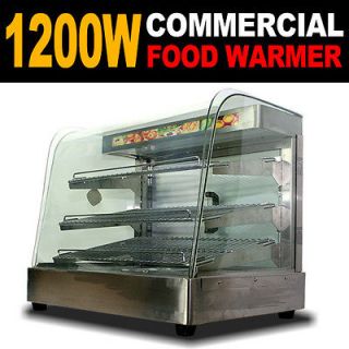 New MTN Commercial 25x23x17 Large Countertop Food Pizza Display 