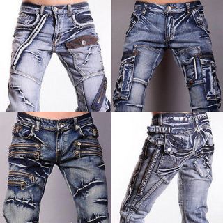 JS Italian Designer Mens Jeans Denim Over 7 styles Pants USA Seller 