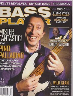  2004 BASS PLAYER guitar music magazine PINO PALLADINO   RANDY JACKSON
