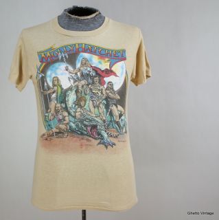 Vtg 80s Original MOLLY HATCHET Boris Valejo 1981 Concert Tour t shirt 