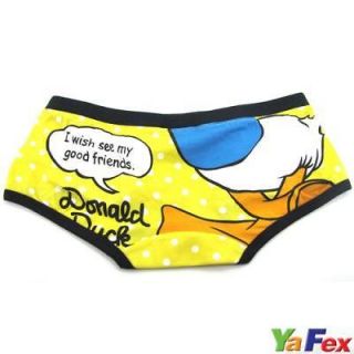 Lovely Cartoon Donald Duck Women’s Underwear brief NEW
