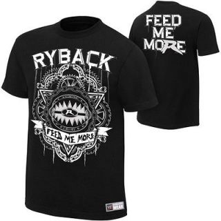 WWE T Shirt Ryback Feed Me More MEDIUM   NEW & Authentic