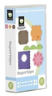 Cricut Elegant Edges Cartridge Brand New