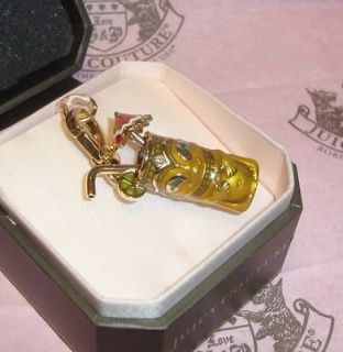 New Juicy Couture Tiki Drink Charm use on Bracelet Necklace or Bag
