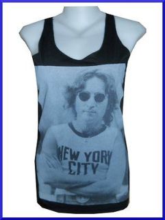 Lady Shirt John Lennon New York Rock Legend Retro Hippie FreeSz Soft 