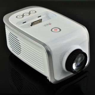 New Portable LCD Mini Projector for iPhone and iPod Touch Resolution 